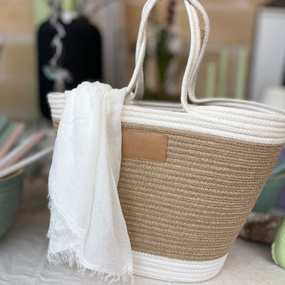 LOVELIES Sommertasche Shopper weiß (ohne Deko)