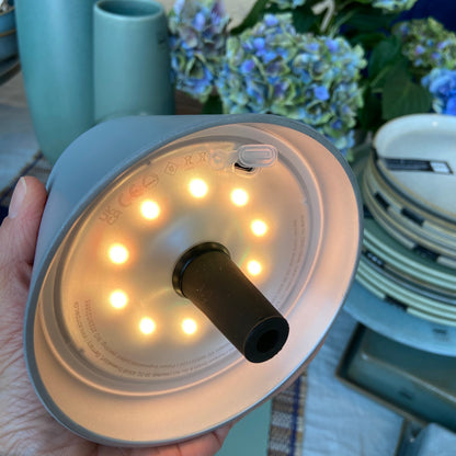 Sompex TOP 2.0 LED Akkuleuchte Tischleuchte sand beige