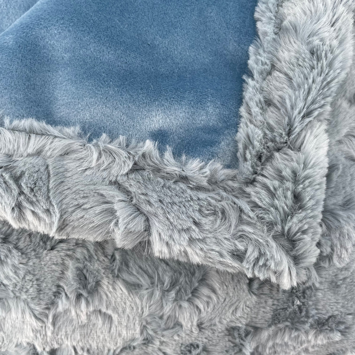 Pad Concept Webpelzdecke Bardot, taubenblau blau
