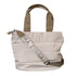 Zebra Shopper klein, sand creme