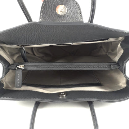 Maxima Tasche mittel, dunkelgrau - Innen