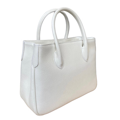 Maxima Handtasche klein weiß gesso