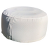 Sitzpouf aufblasbar Garten silbergrau