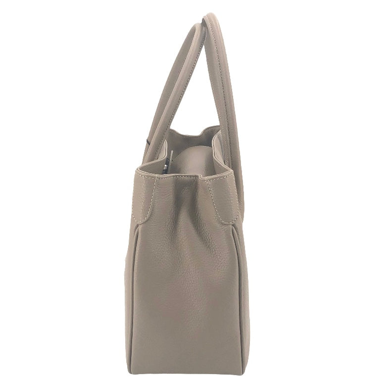 Maxima Handtasche mittel cappuccino beige