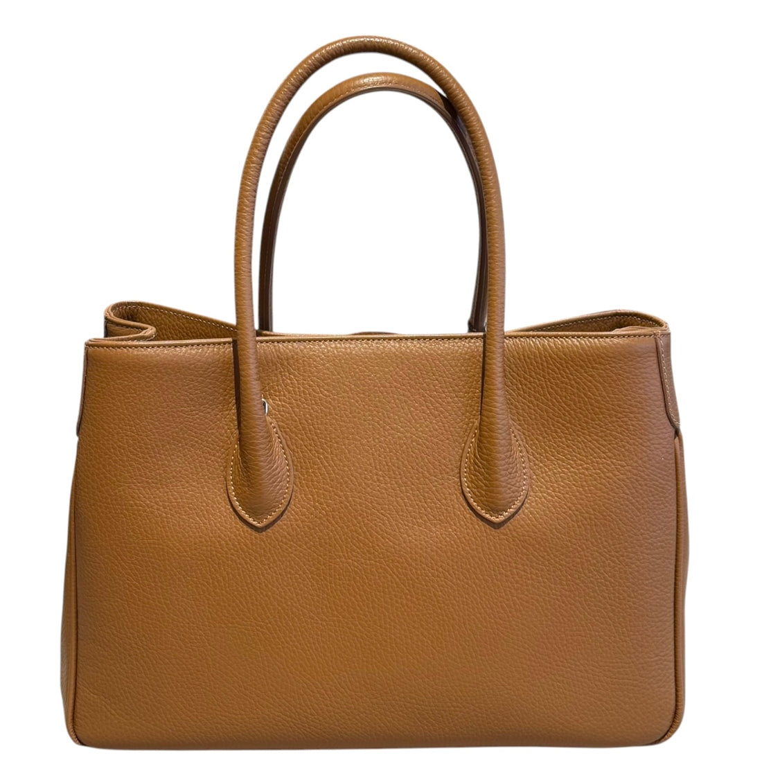 Maxima Handtasche mittel cuoio cognac nussbraun