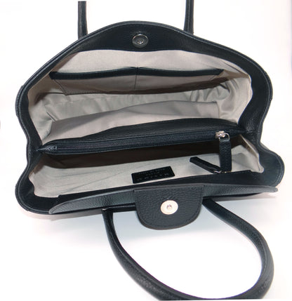 Maxima Tasche mittel, schwarz - Innen