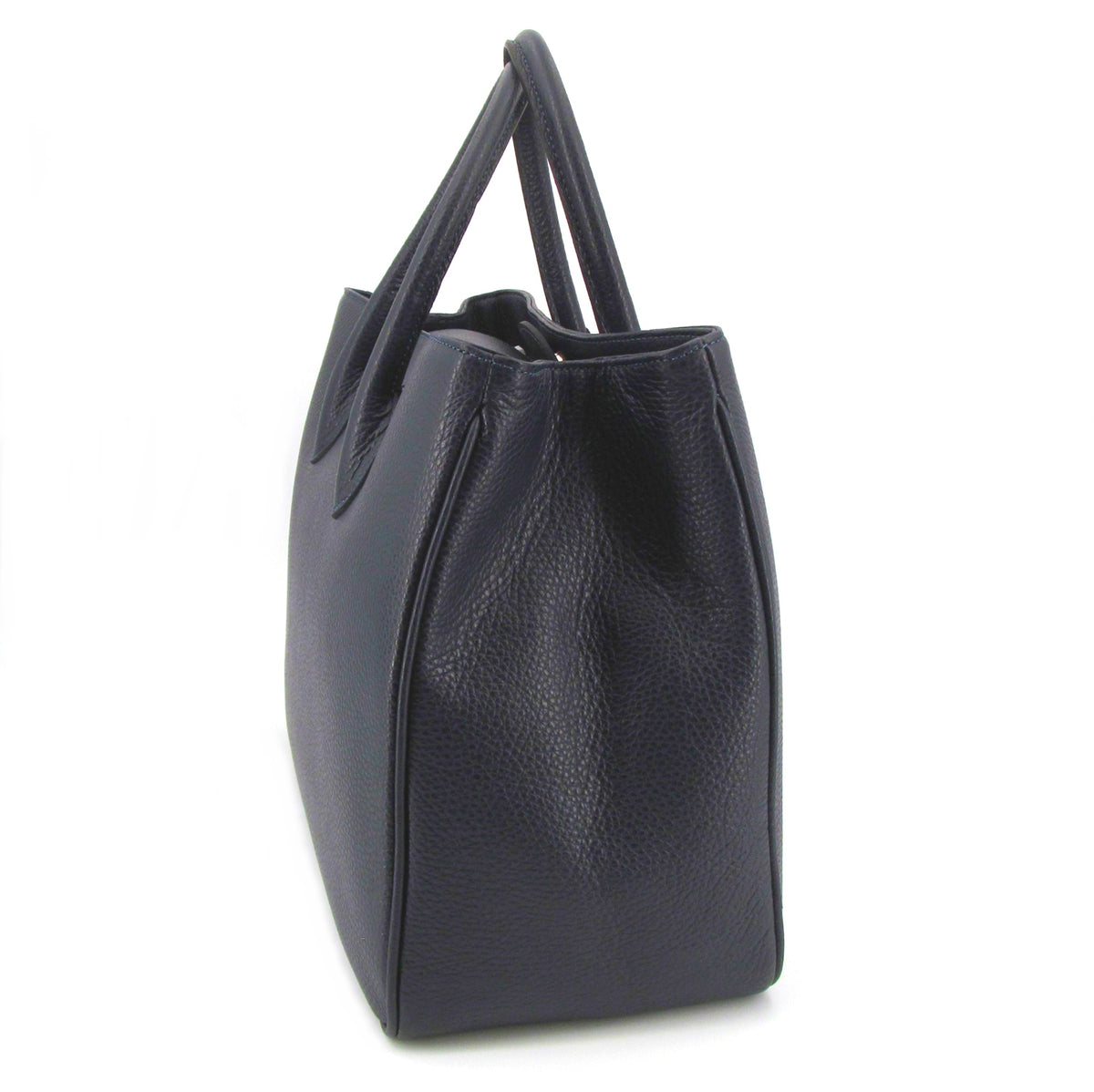 Maxima Tasche groß, nachtblau - Seitenansicht