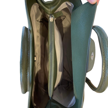 Maxima Handtasche groß olivia, oliv-grün