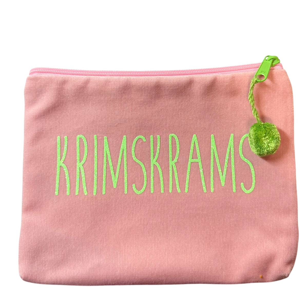 Frau Heidelberg Kosmetiktasche M rosa NEON grün KRIMSKRAMS