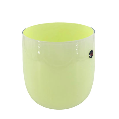 Mel Vase "Happy Spring" klein hellgrün
