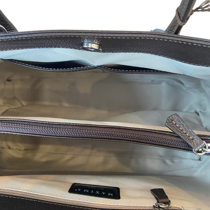 Maxima Handtasche groß mokka, dunkelbraun