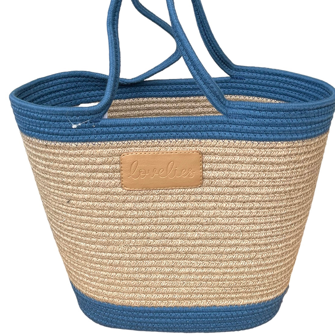 LOVELIES Sommertasche Shopper blau