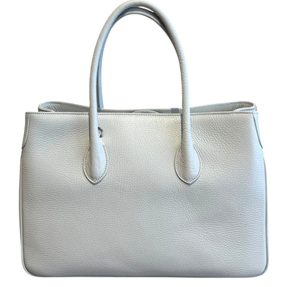 Maxima Handtasche mittel hellgrau perla