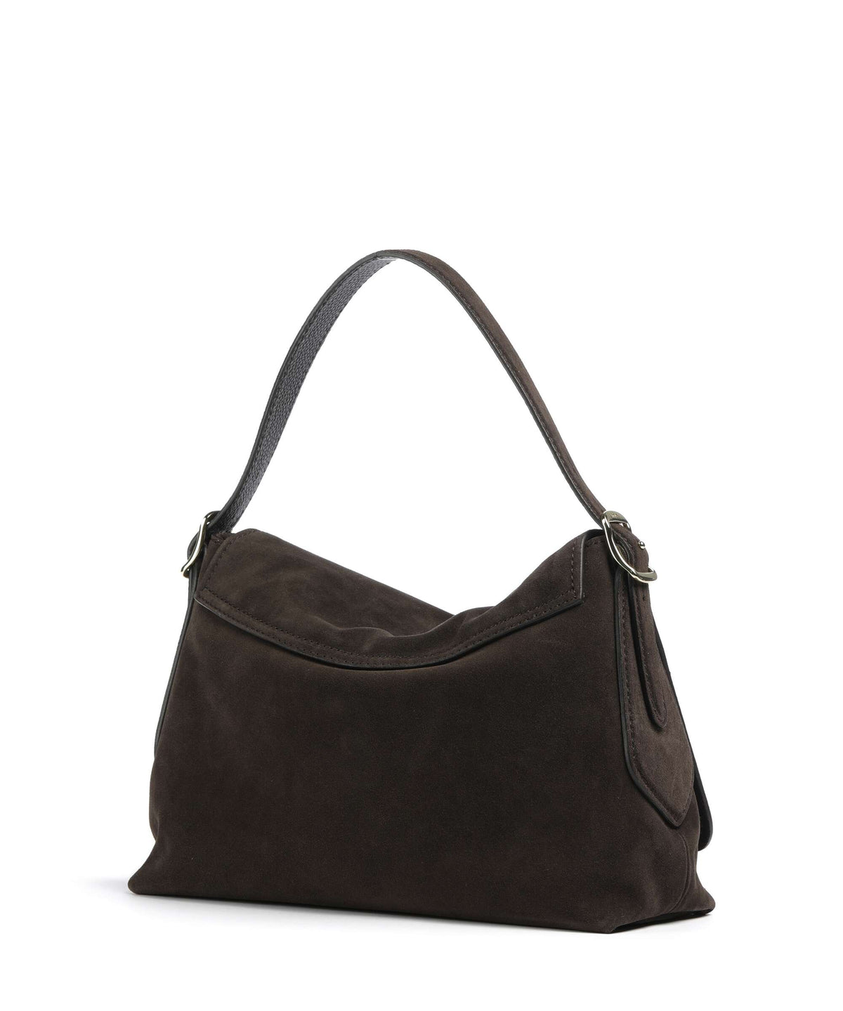 abro CARINA Schultertasche dunkelbraun