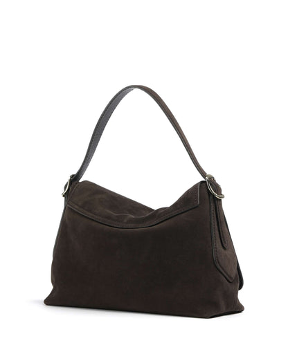 abro CARINA Schultertasche dunkelbraun