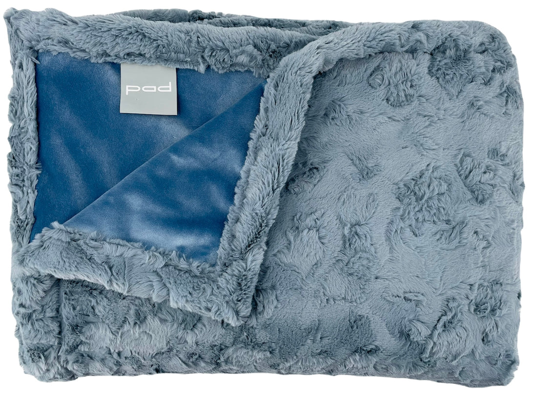 Pad Concept Webpelzdecke Bardot, taubenblau blau