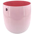 Mel Vase "Happy Spring" groß koralle