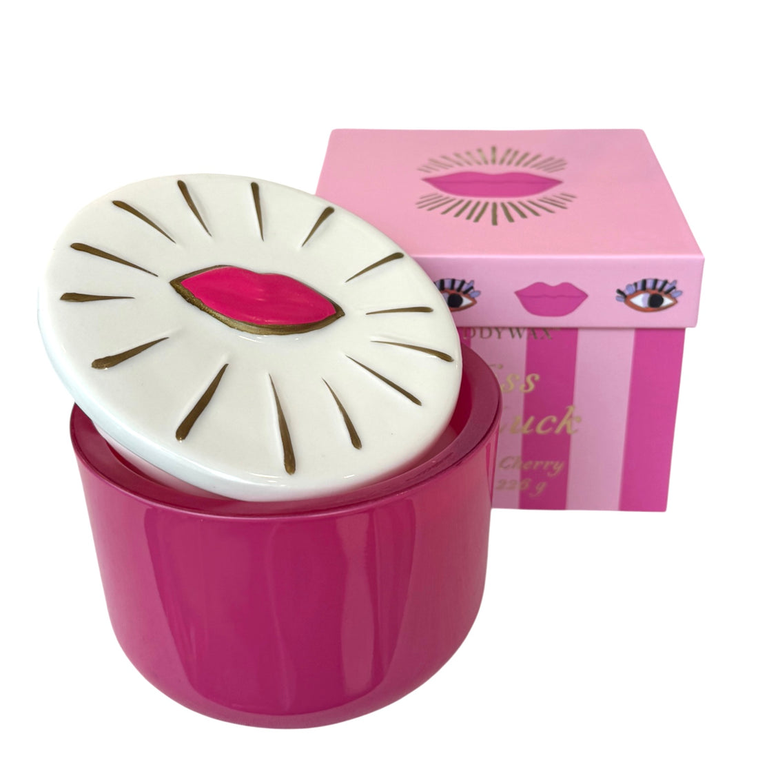 Paddywax Duftkerze Charmed Heart KISS FOR LUCK 226g