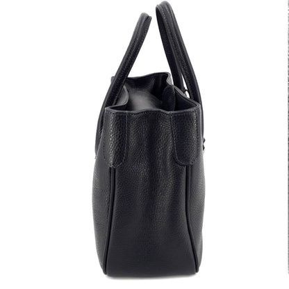 Maxima Tasche klein, blue scuro / dunkelblau - Von der Seite