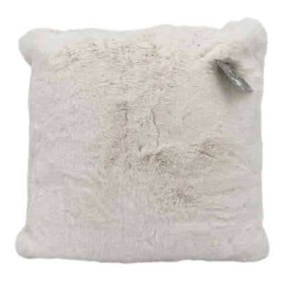 Skinnwille Webpelzkissen FLUFFY weiß, 45 x 45 cm