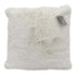 Skinnwille Webpelzkissen FLUFFY weiß, 45 x 45 cm