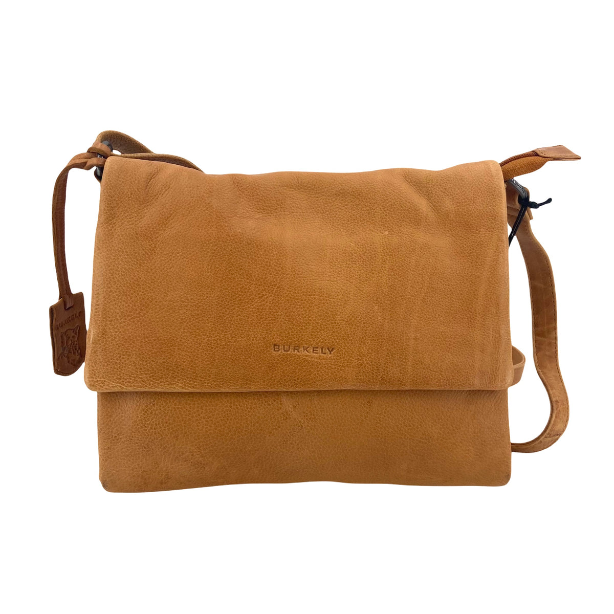 Burkely JUST JOLIE Überschlagtasche, Umhängetasche cognac