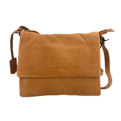 Burkely JUST JOLIE Überschlagtasche, Umhängetasche cognac