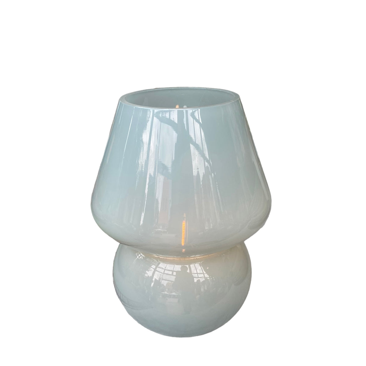 Present Time Classic Tischleuchte Batteriebetrieb klein soft blue