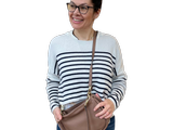 abro WILLOW Umhängetasche small camel braun